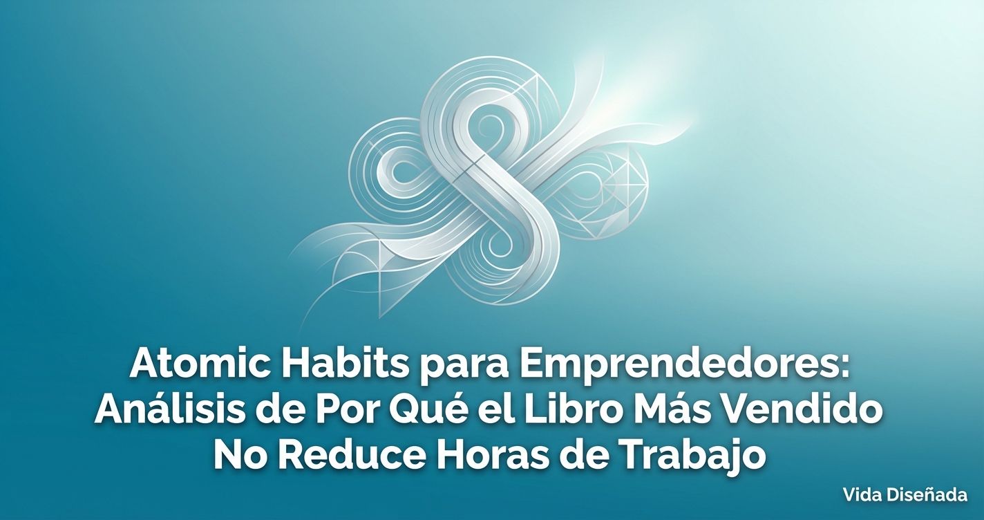 Atomic Habits de James Clear para Emprendedores: Por Qué Buenos Hábitos No Arreglan un Negocio Roto