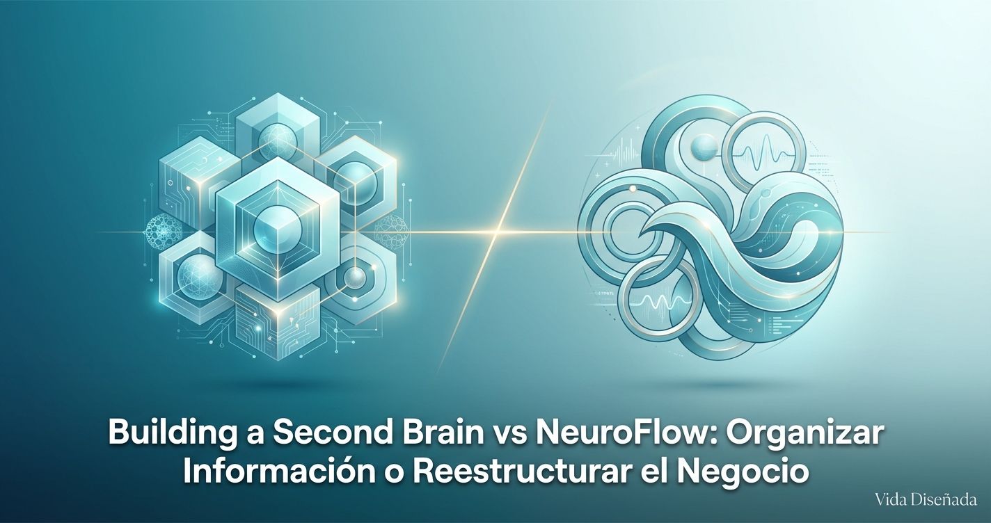 Building a Second Brain vs NeuroFlow: Organizar Información o Reestructurar el Negocio