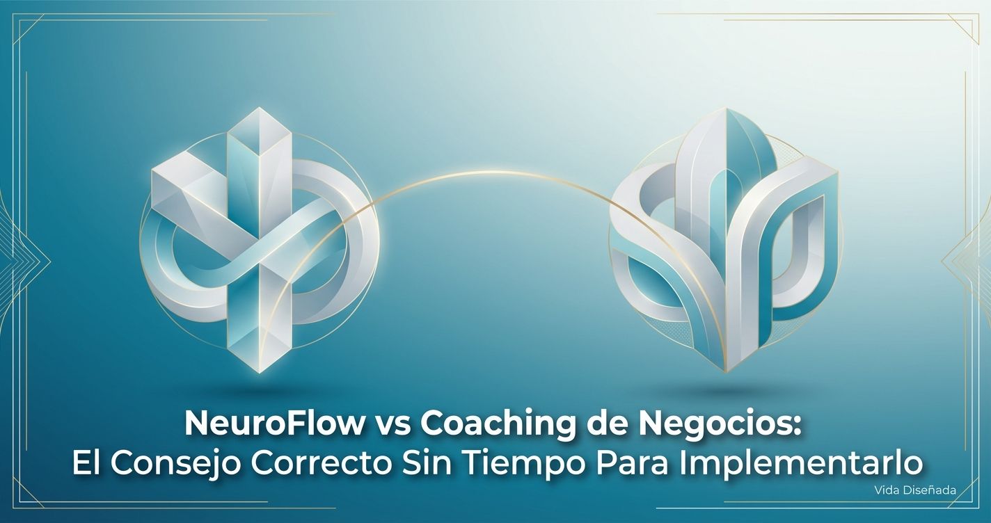 NeuroFlow vs Coaching de Negocios: El Consejo Correcto Sin Tiempo Para Implementarlo