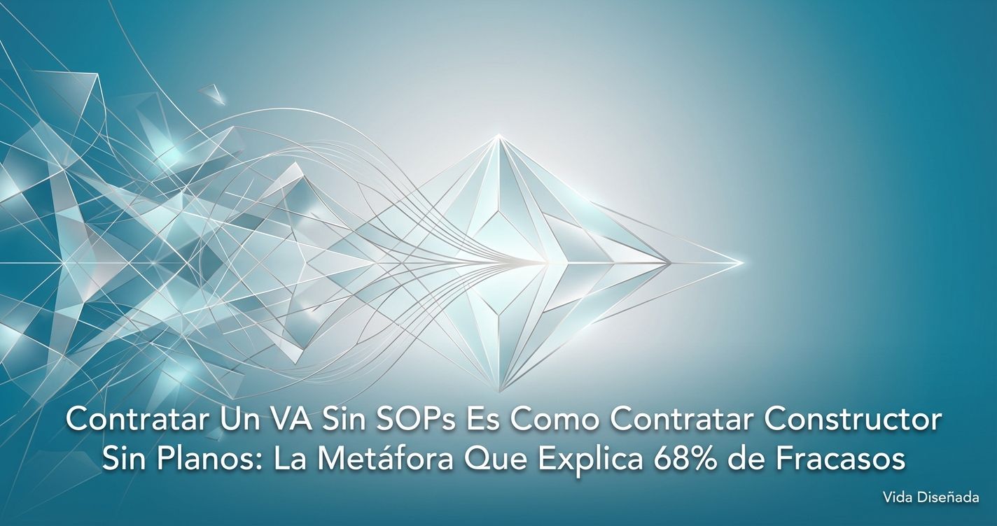 Contratar Un VA Sin SOPs Es Como Contratar Constructor Sin Planos: La Metáfora Que Explica 68% de Fracasos